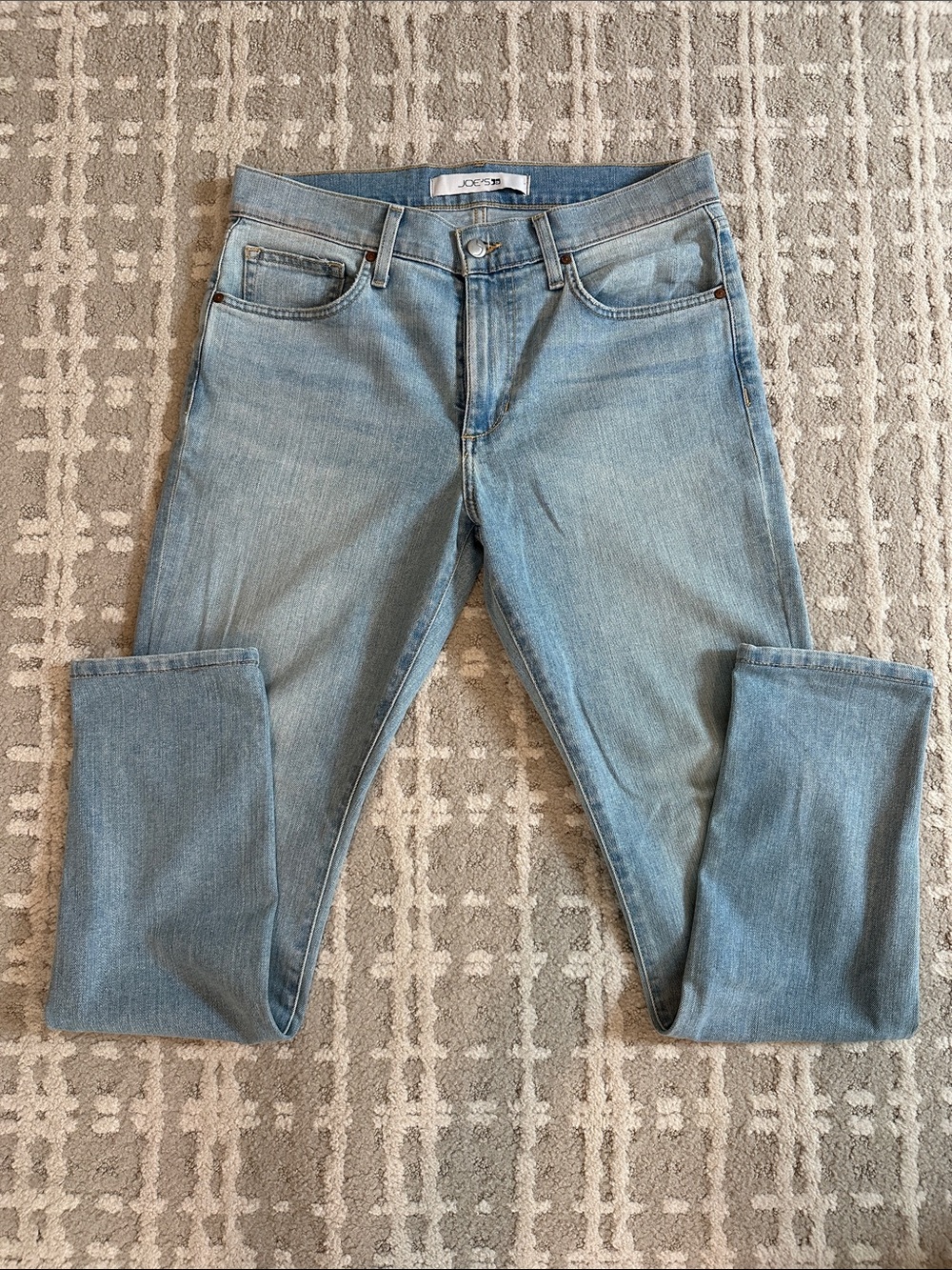 Joe's Jeans Light Blue Slim Straight Denim